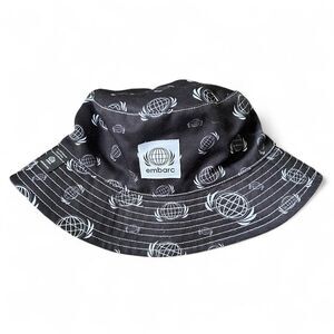 Pass-port Men's Black and Grey Hat